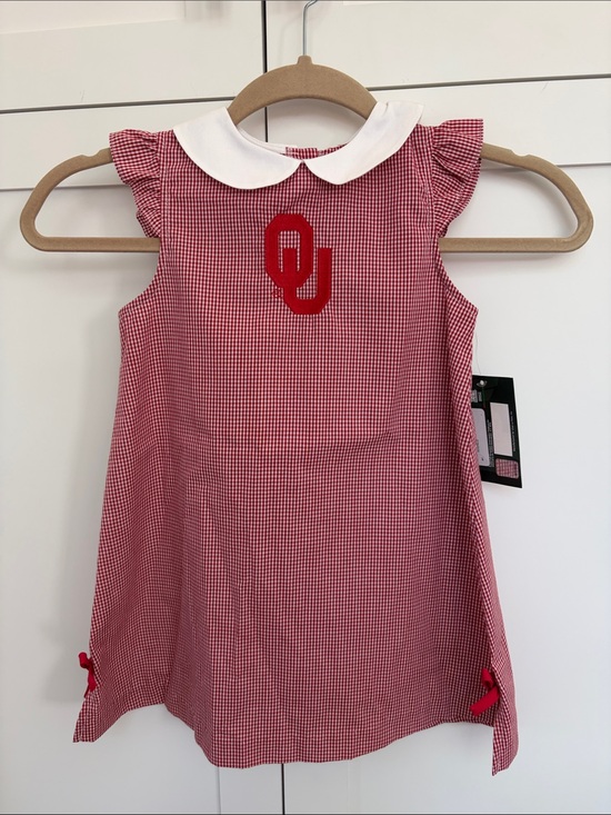 Javascript Commenting Colors Vive La Fete | Dresses | Girls Oklahoma University Game Day Gingham ...